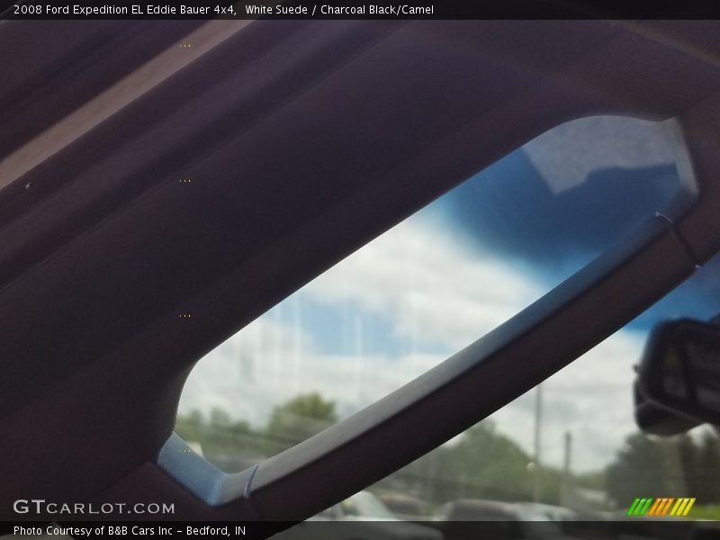 White Suede / Charcoal Black/Camel 2008 Ford Expedition EL Eddie Bauer 4x4