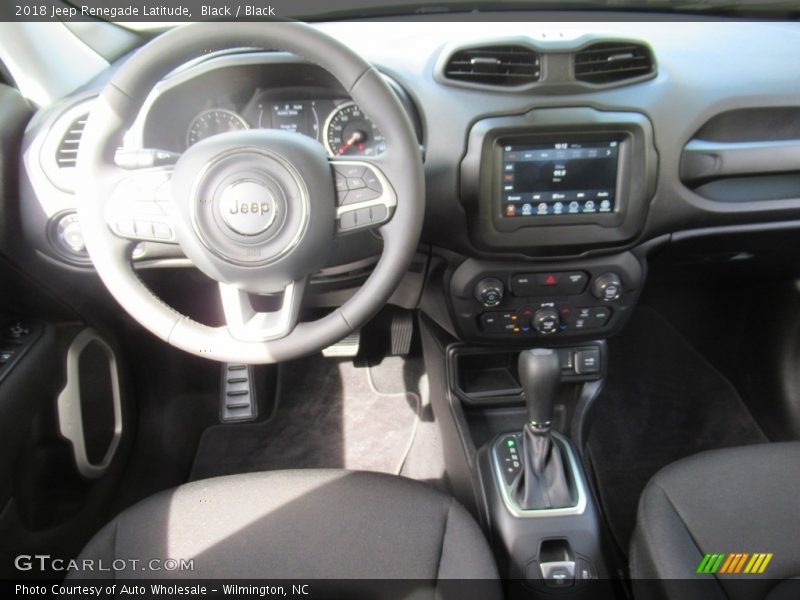 Black / Black 2018 Jeep Renegade Latitude