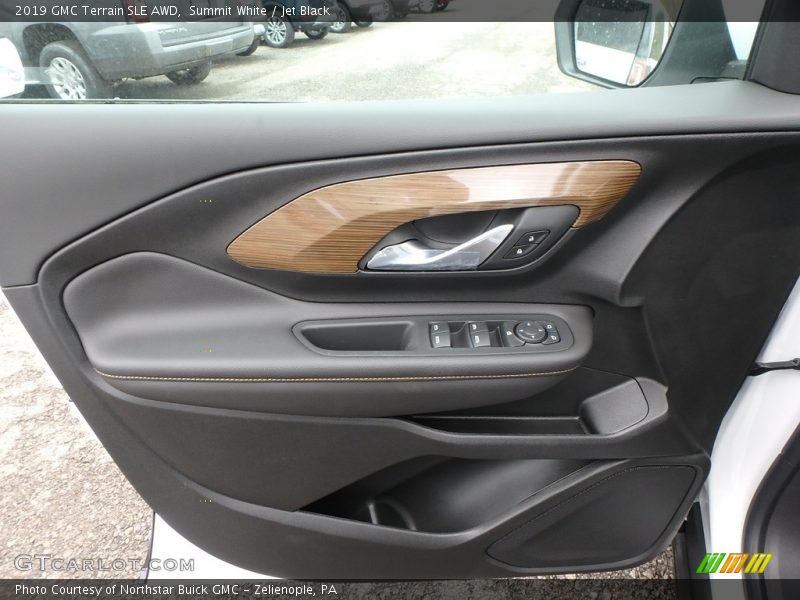 Summit White / Jet Black 2019 GMC Terrain SLE AWD