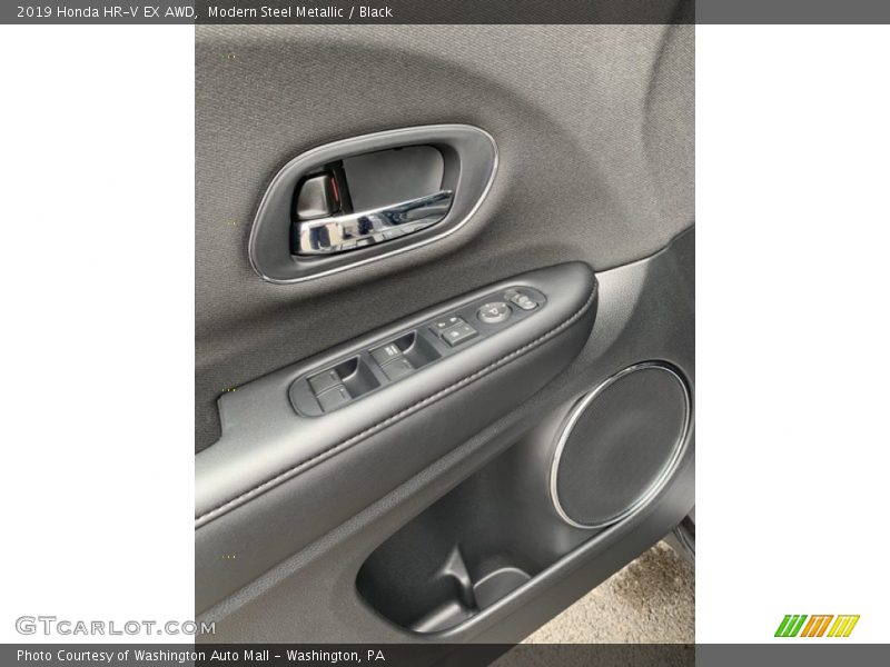 Modern Steel Metallic / Black 2019 Honda HR-V EX AWD