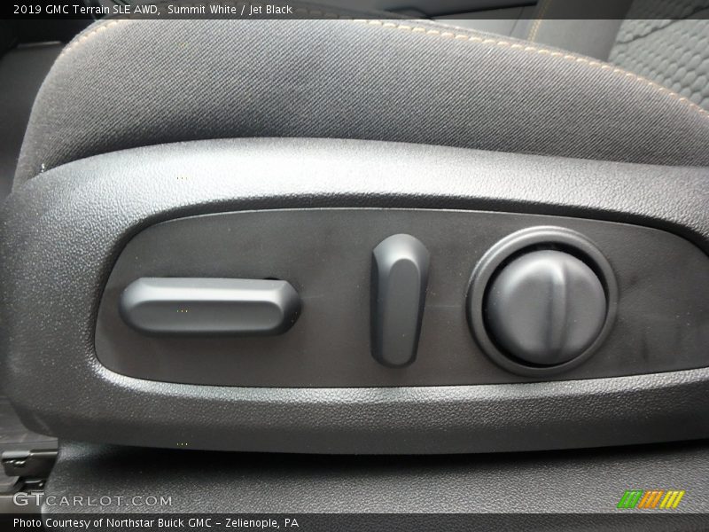 Summit White / Jet Black 2019 GMC Terrain SLE AWD