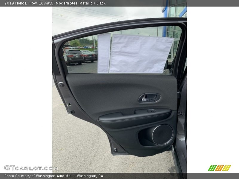 Modern Steel Metallic / Black 2019 Honda HR-V EX AWD