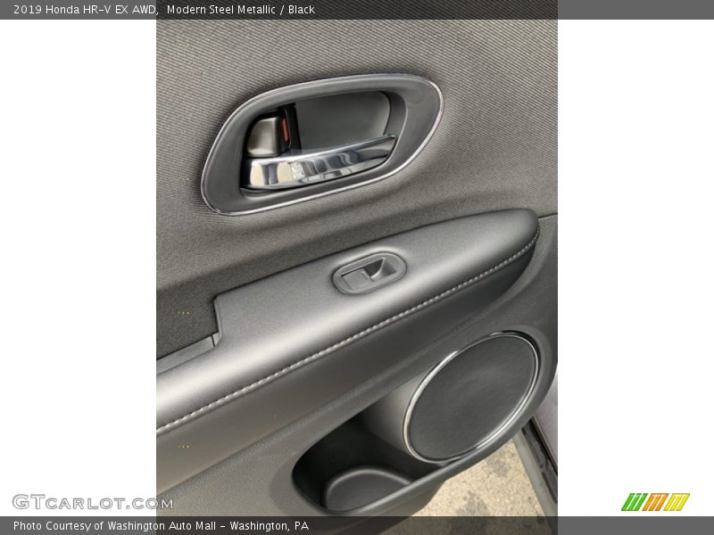 Modern Steel Metallic / Black 2019 Honda HR-V EX AWD