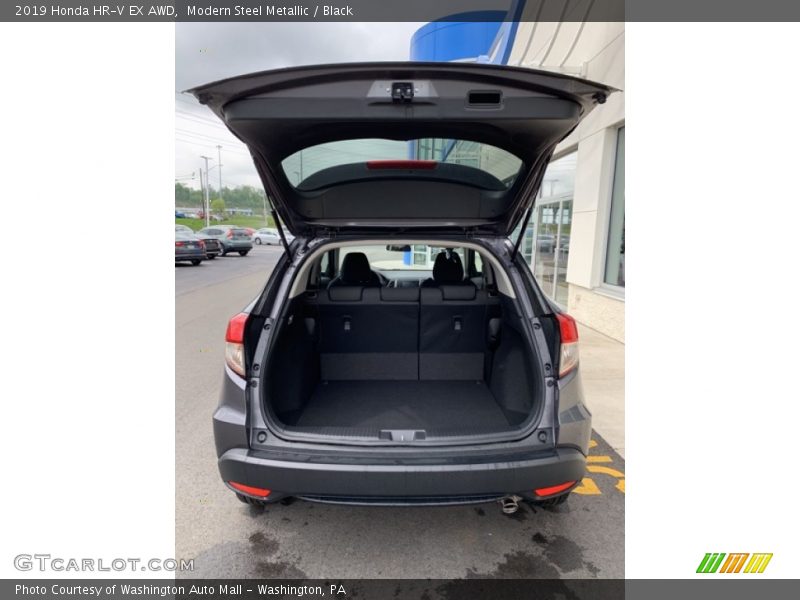 Modern Steel Metallic / Black 2019 Honda HR-V EX AWD