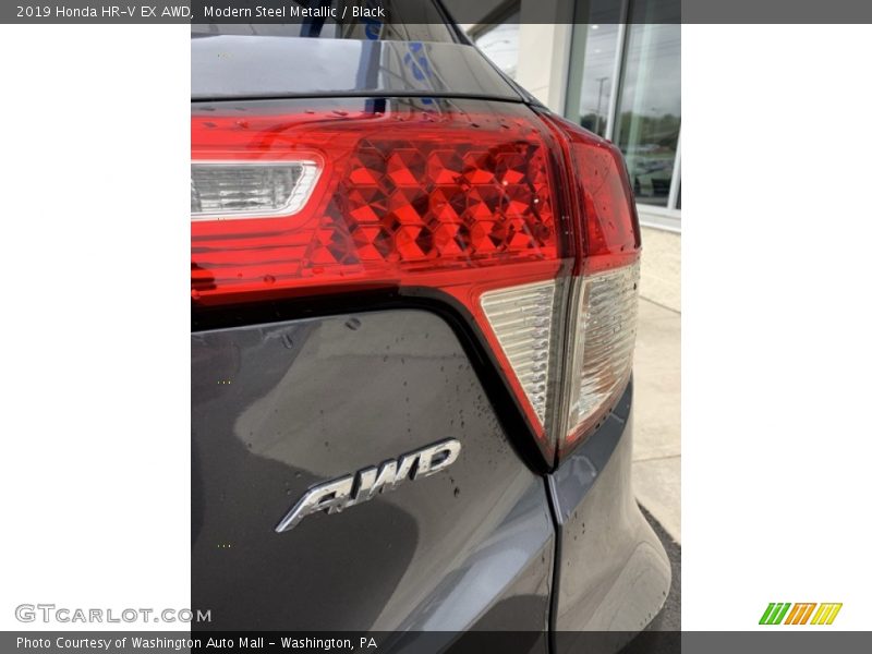Modern Steel Metallic / Black 2019 Honda HR-V EX AWD