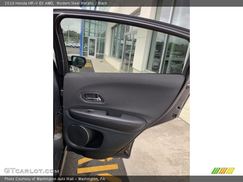 Modern Steel Metallic / Black 2019 Honda HR-V EX AWD