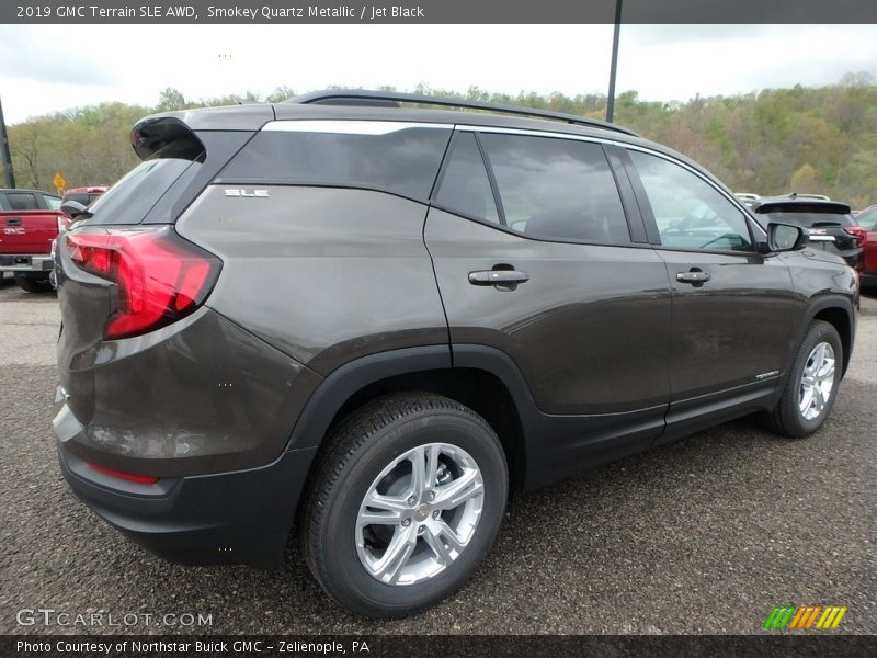 Smokey Quartz Metallic / Jet Black 2019 GMC Terrain SLE AWD