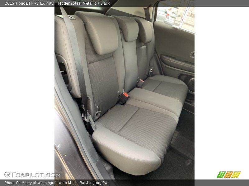 Modern Steel Metallic / Black 2019 Honda HR-V EX AWD