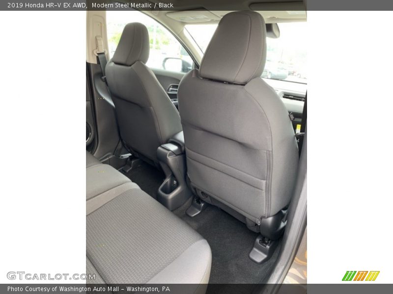 Modern Steel Metallic / Black 2019 Honda HR-V EX AWD