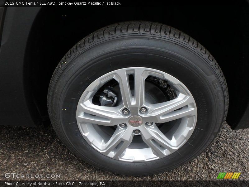 Smokey Quartz Metallic / Jet Black 2019 GMC Terrain SLE AWD