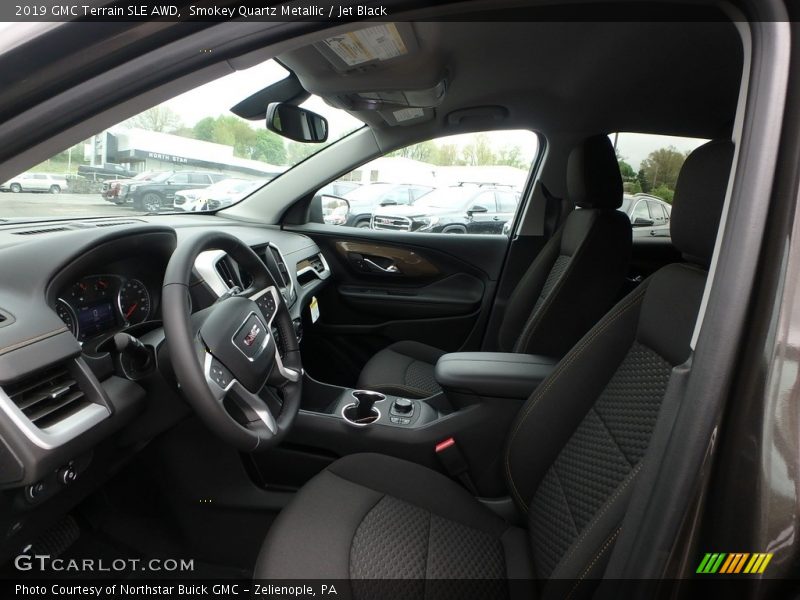 Smokey Quartz Metallic / Jet Black 2019 GMC Terrain SLE AWD