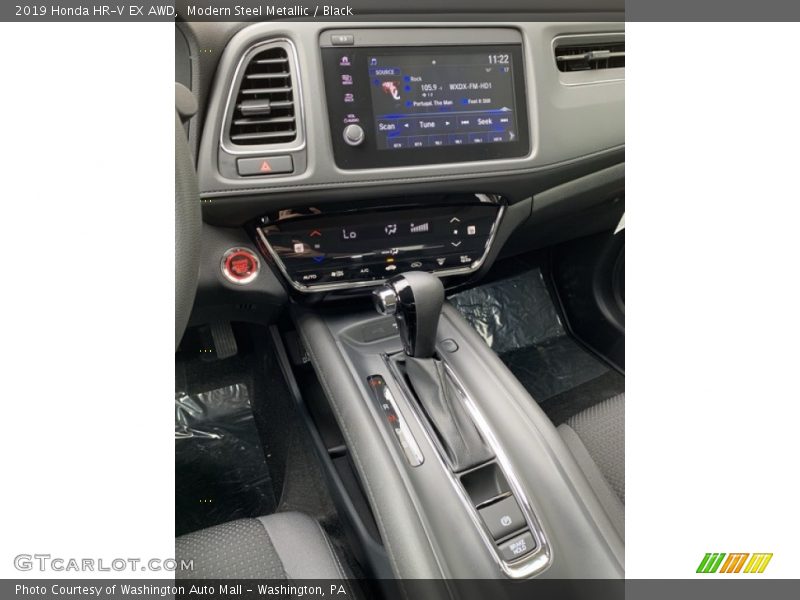 Modern Steel Metallic / Black 2019 Honda HR-V EX AWD