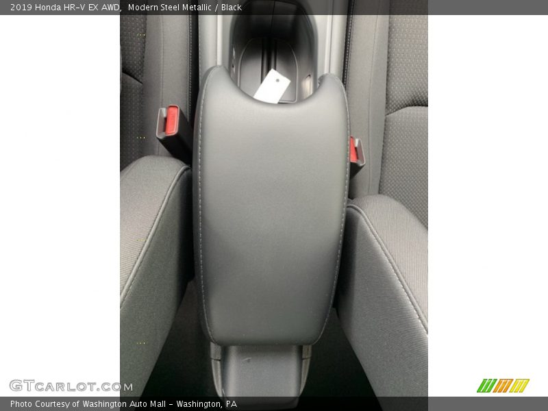 Modern Steel Metallic / Black 2019 Honda HR-V EX AWD