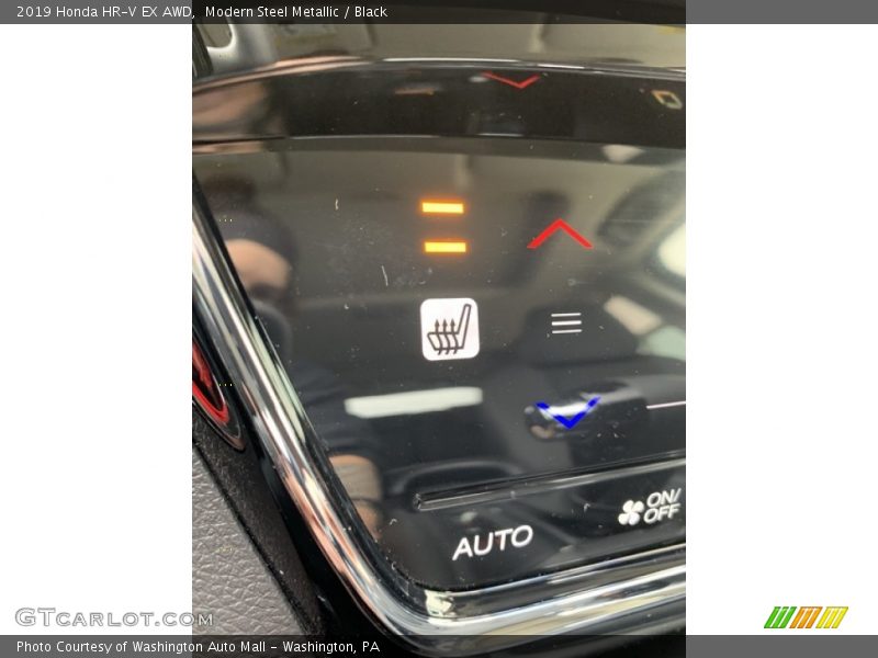 Modern Steel Metallic / Black 2019 Honda HR-V EX AWD
