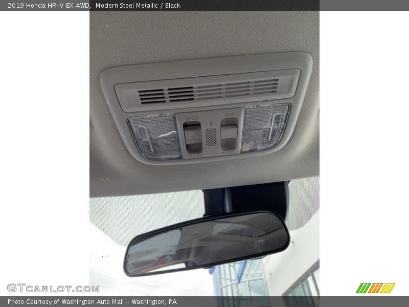 Modern Steel Metallic / Black 2019 Honda HR-V EX AWD