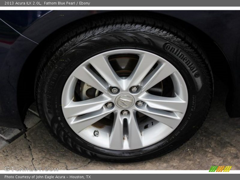 Fathom Blue Pearl / Ebony 2013 Acura ILX 2.0L