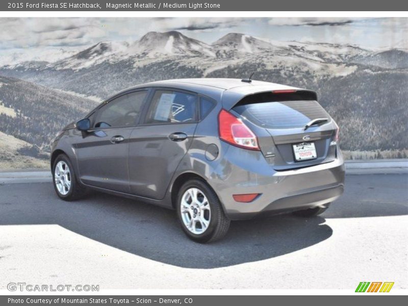 Magnetic Metallic / Medium Light Stone 2015 Ford Fiesta SE Hatchback