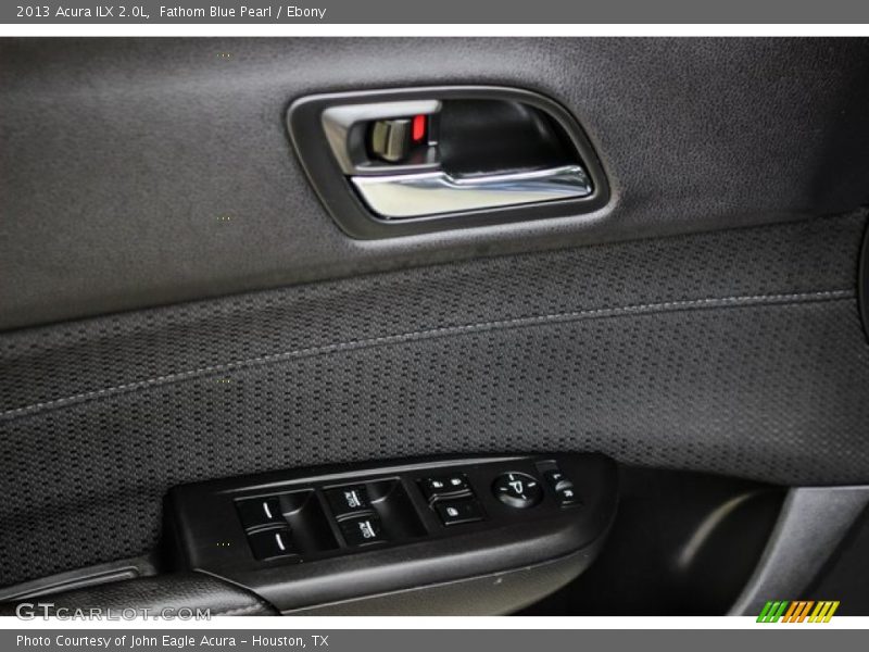 Fathom Blue Pearl / Ebony 2013 Acura ILX 2.0L