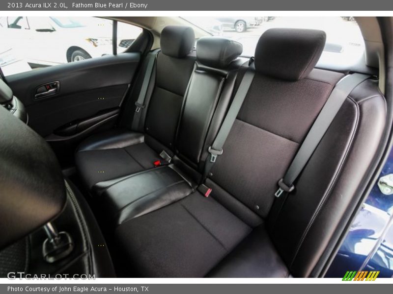 Fathom Blue Pearl / Ebony 2013 Acura ILX 2.0L