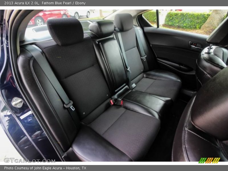 Fathom Blue Pearl / Ebony 2013 Acura ILX 2.0L