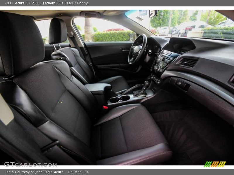 Fathom Blue Pearl / Ebony 2013 Acura ILX 2.0L