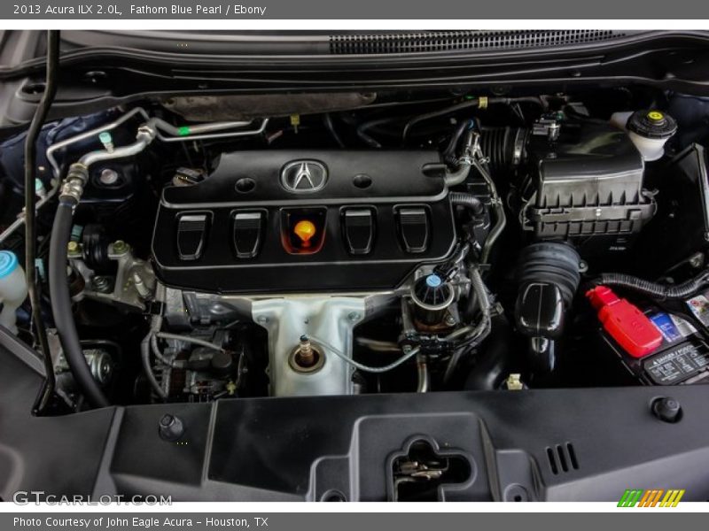 Fathom Blue Pearl / Ebony 2013 Acura ILX 2.0L