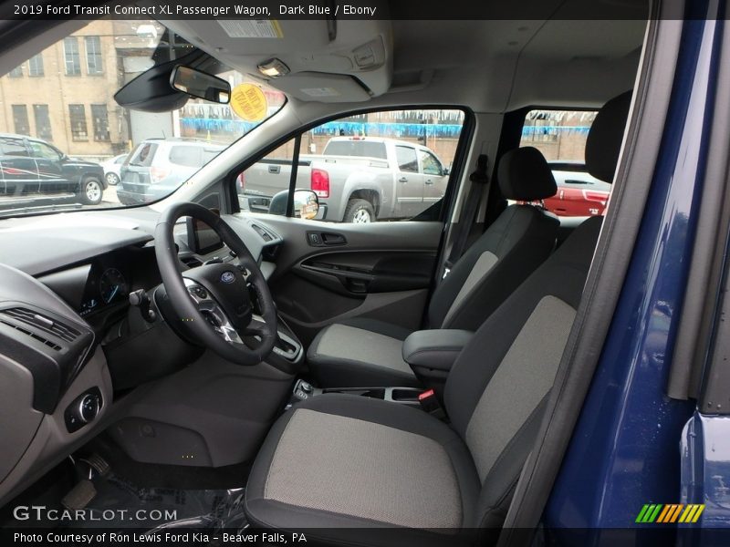 Front Seat of 2019 Transit Connect XL Passenger Wagon