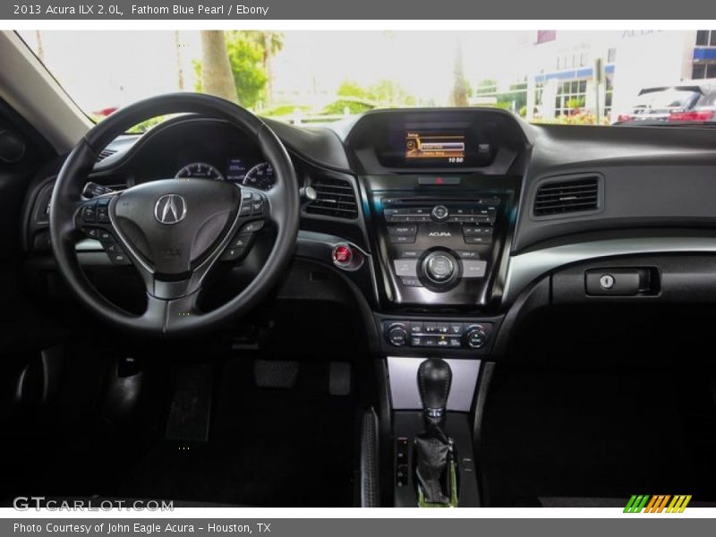 Fathom Blue Pearl / Ebony 2013 Acura ILX 2.0L