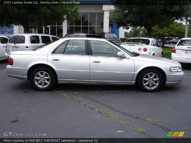 Sterling Silver / Neutral Shale 2003 Cadillac Seville SLS
