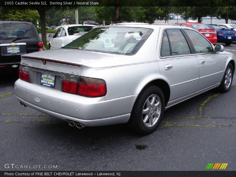 Sterling Silver / Neutral Shale 2003 Cadillac Seville SLS