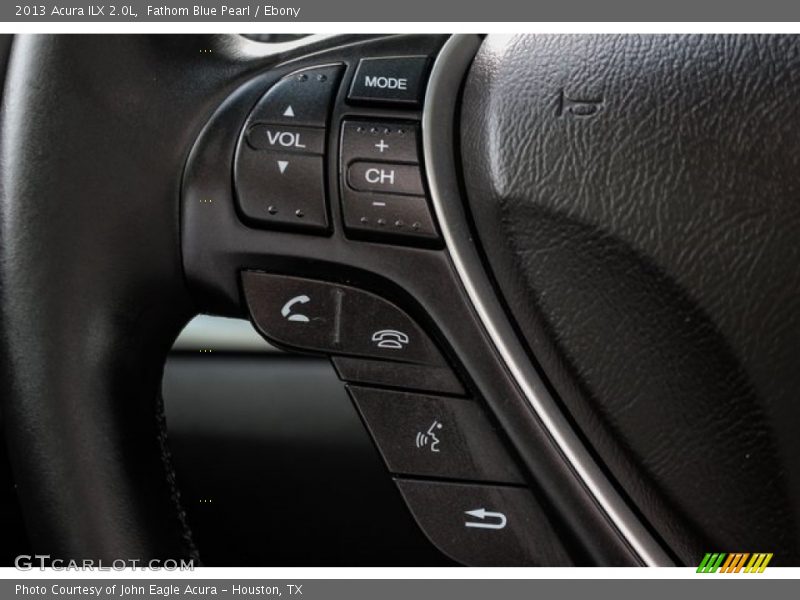 Fathom Blue Pearl / Ebony 2013 Acura ILX 2.0L