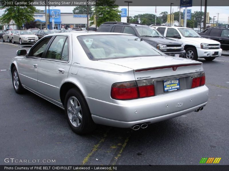 Sterling Silver / Neutral Shale 2003 Cadillac Seville SLS