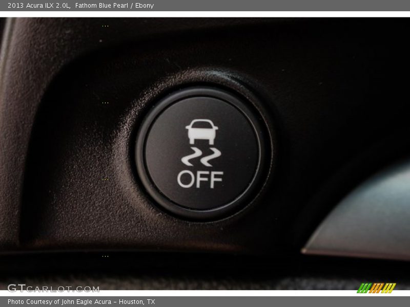 Fathom Blue Pearl / Ebony 2013 Acura ILX 2.0L