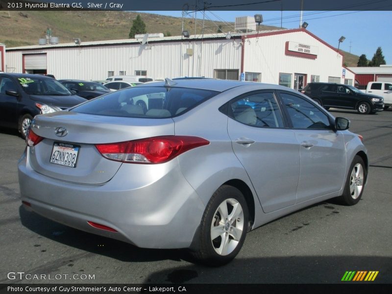 Silver / Gray 2013 Hyundai Elantra GLS