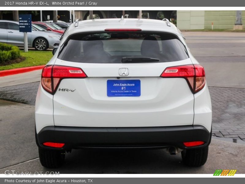 White Orchid Pearl / Gray 2017 Honda HR-V EX-L