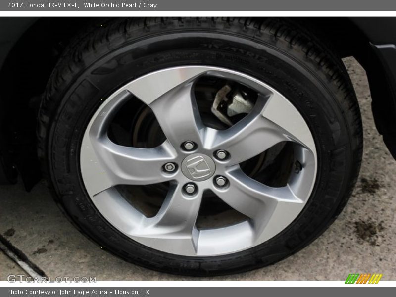 White Orchid Pearl / Gray 2017 Honda HR-V EX-L