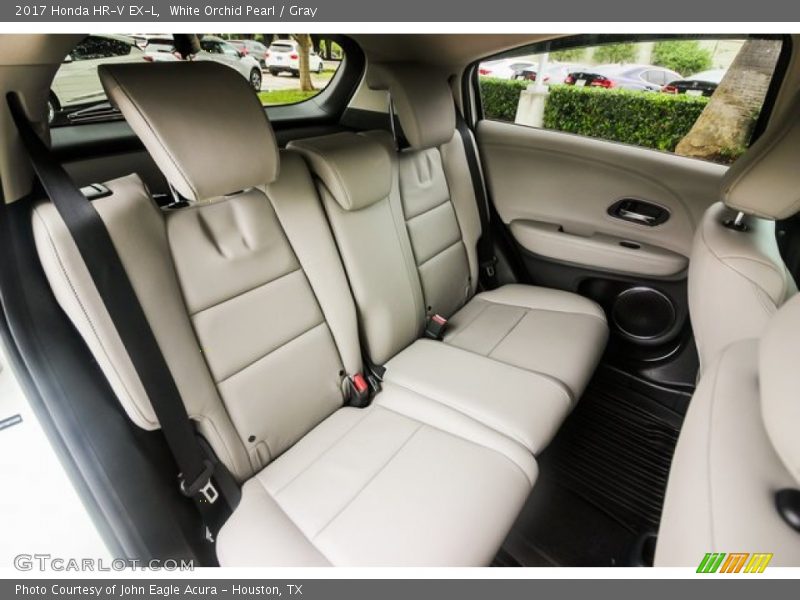 White Orchid Pearl / Gray 2017 Honda HR-V EX-L