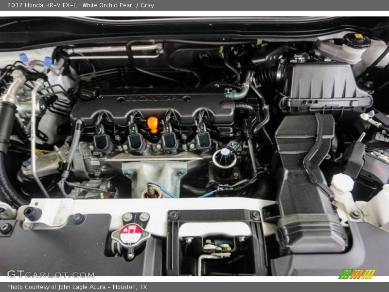 White Orchid Pearl / Gray 2017 Honda HR-V EX-L