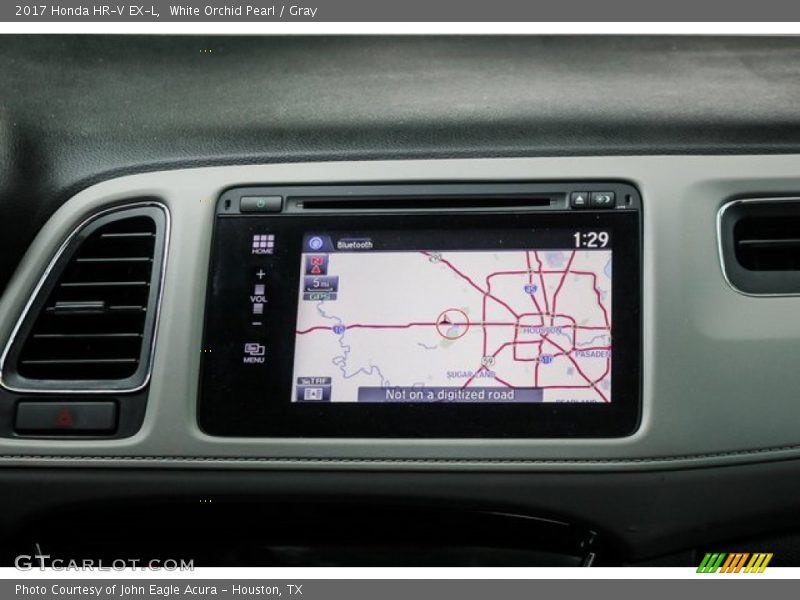 White Orchid Pearl / Gray 2017 Honda HR-V EX-L