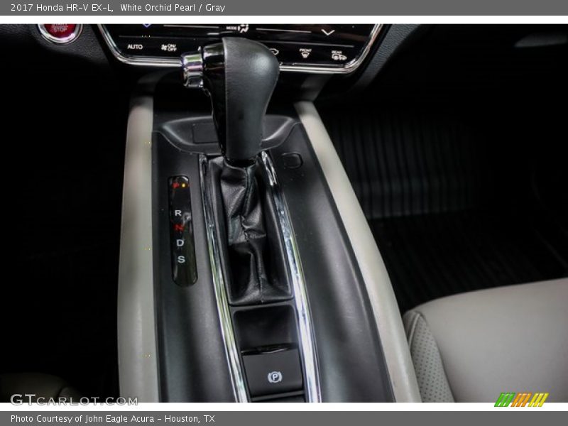 White Orchid Pearl / Gray 2017 Honda HR-V EX-L