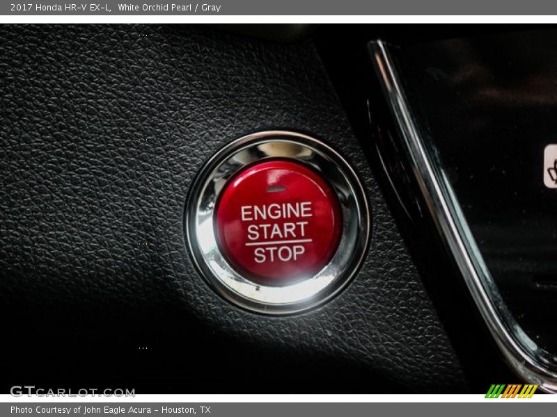 White Orchid Pearl / Gray 2017 Honda HR-V EX-L