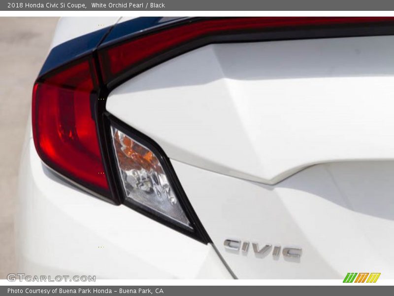 White Orchid Pearl / Black 2018 Honda Civic Si Coupe