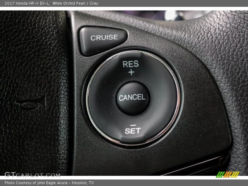 White Orchid Pearl / Gray 2017 Honda HR-V EX-L