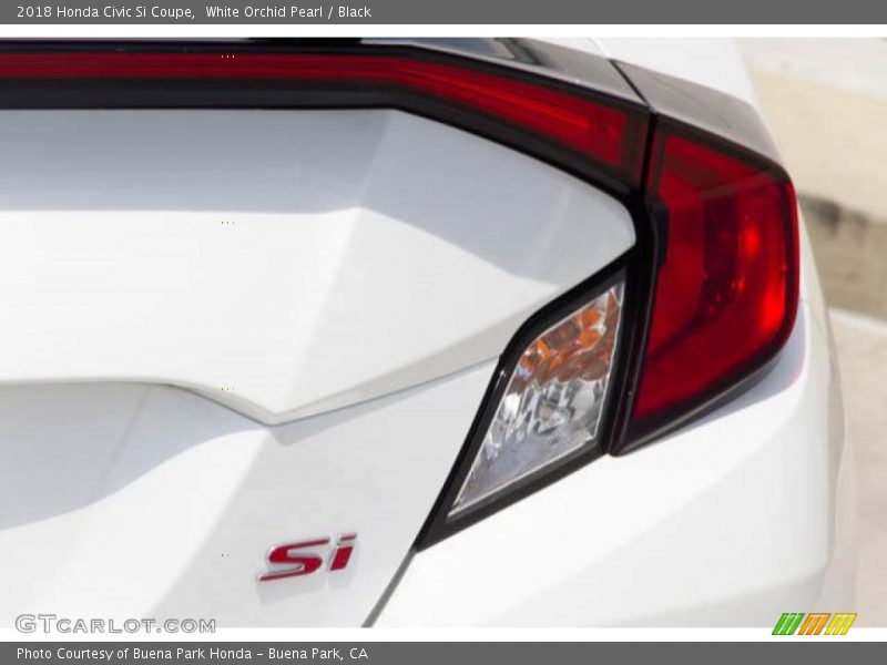 White Orchid Pearl / Black 2018 Honda Civic Si Coupe