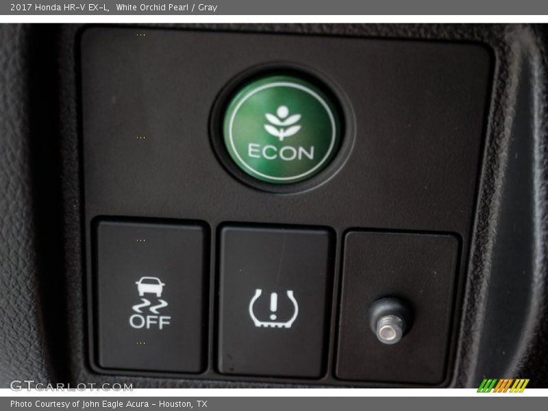 White Orchid Pearl / Gray 2017 Honda HR-V EX-L