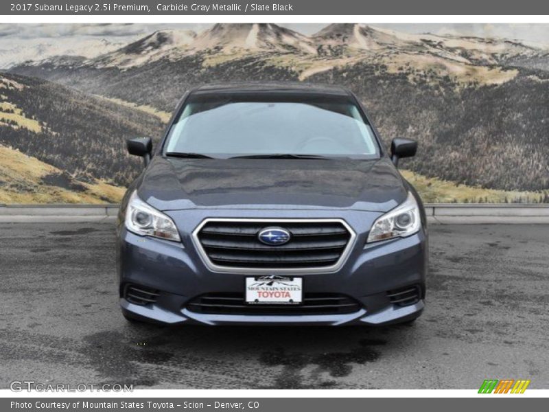 Carbide Gray Metallic / Slate Black 2017 Subaru Legacy 2.5i Premium
