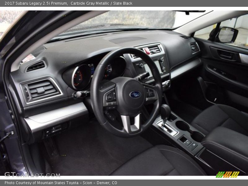 Carbide Gray Metallic / Slate Black 2017 Subaru Legacy 2.5i Premium
