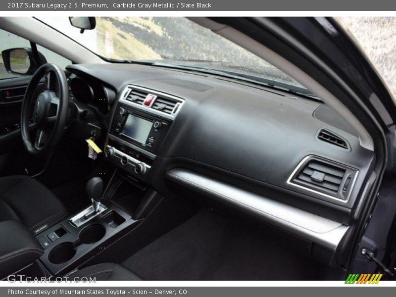 Carbide Gray Metallic / Slate Black 2017 Subaru Legacy 2.5i Premium