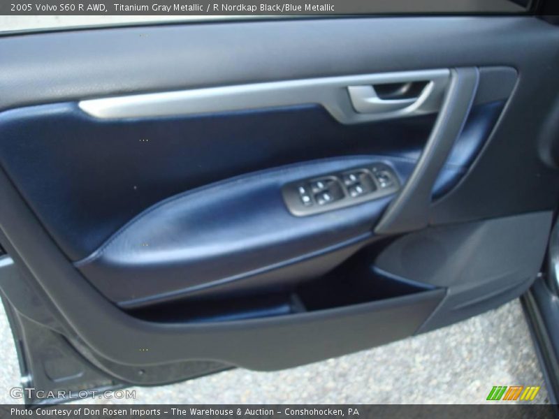 Titanium Gray Metallic / R Nordkap Black/Blue Metallic 2005 Volvo S60 R AWD