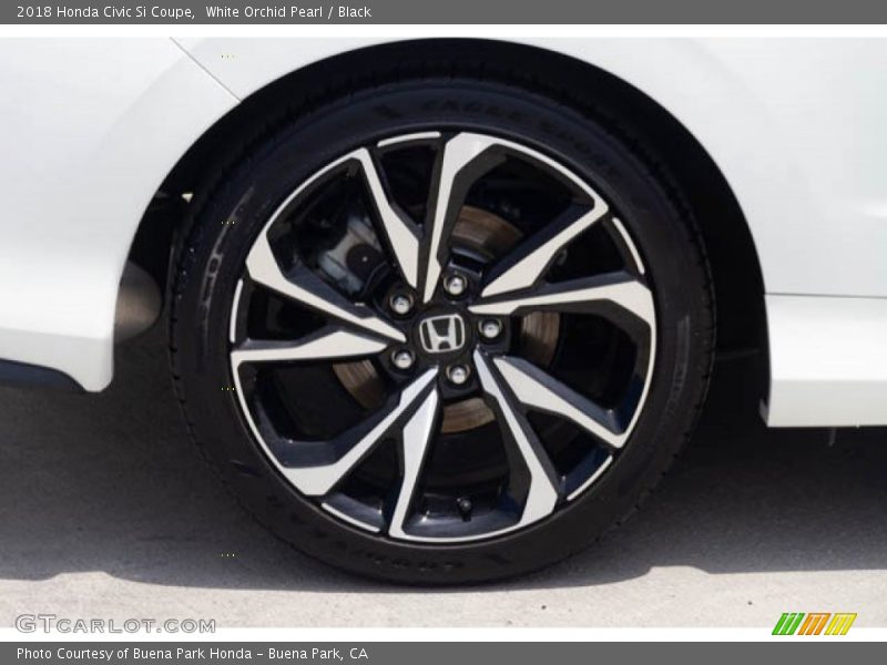 White Orchid Pearl / Black 2018 Honda Civic Si Coupe